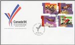 Canada Scott 1519-22 FDC